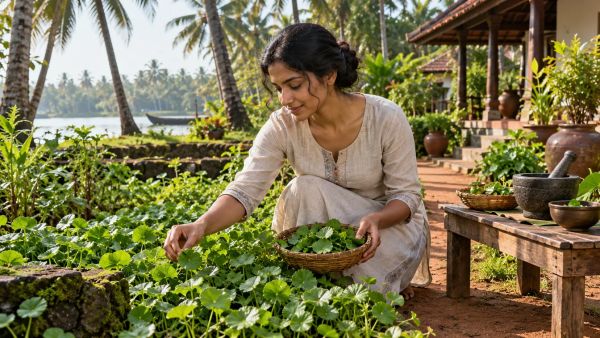 Découvrez les bienfaits de centella asiatica en Ayurveda